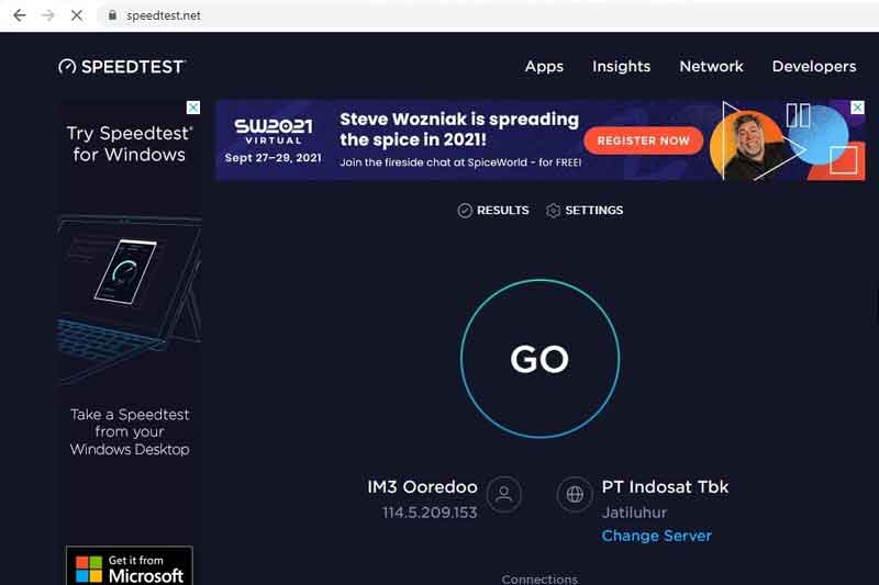Tips Cara Tes Kecepatan Internet Secara Gratis dan Tanpa Aplikasi